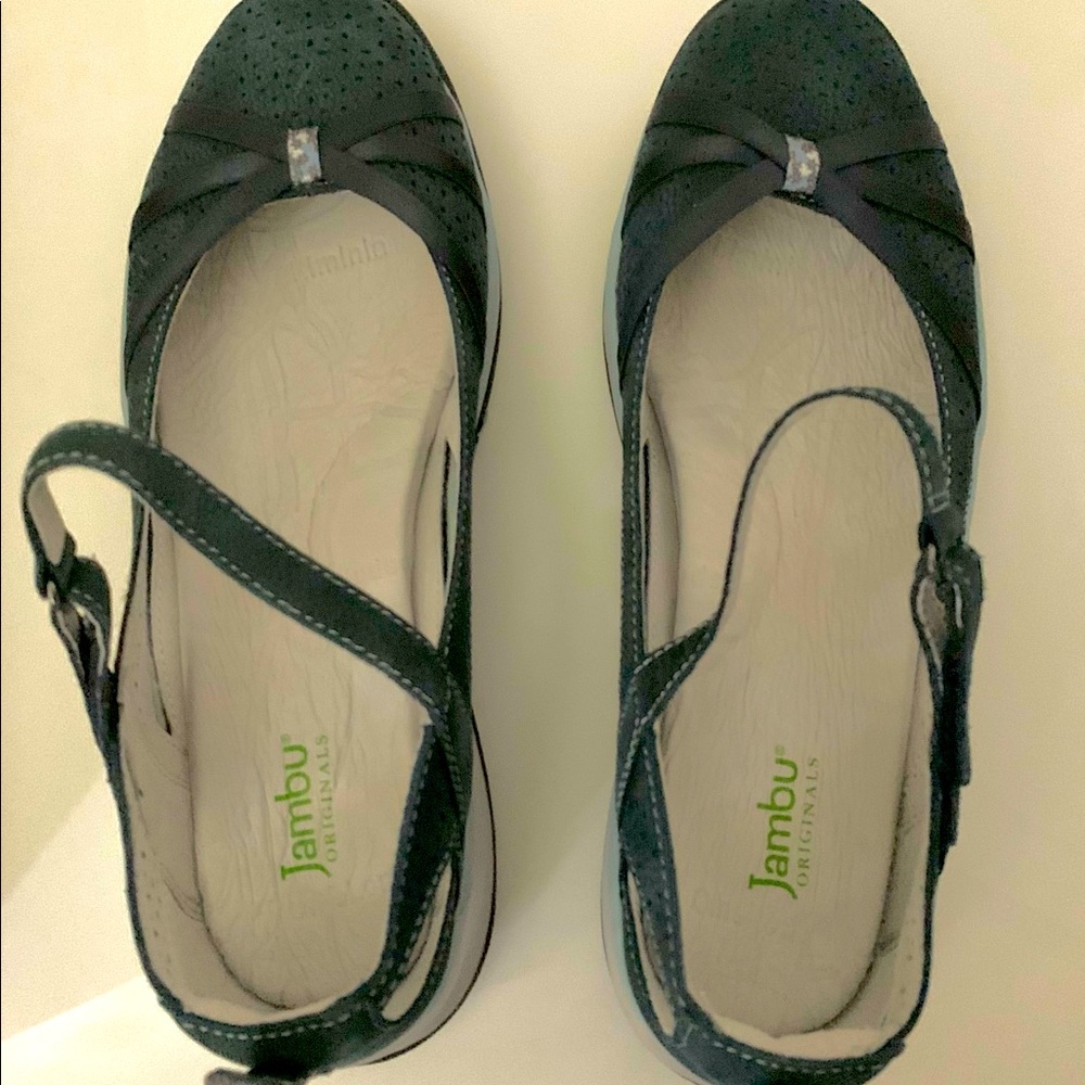 Jambu “Rally” shoes - navy/stone - 9.5 Wide